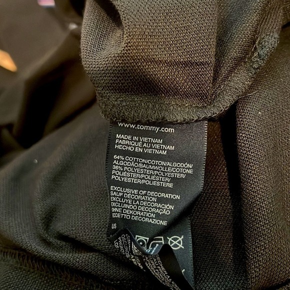 Tommy Hilfiger Black Women Short Sleeve Size XXL Brand New - Picture 7 of 7